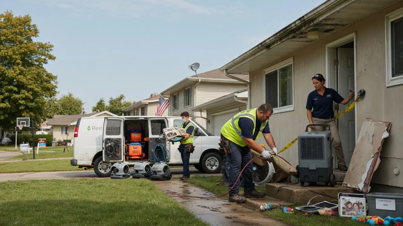 Water Damage Restoration in Easton, KS near me